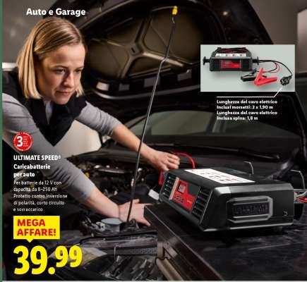 ULTIMATE SPEED® Caricabatterie per auto