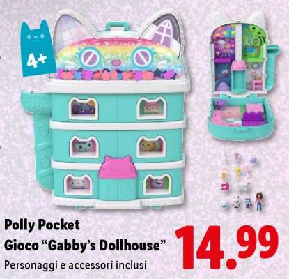 Polly Pocket Gioco “Gabby’s Dollhouse”
