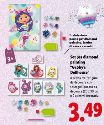 Set per diamond painting “Gabby’s Dollhouse”