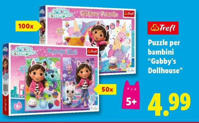 Puzzle per bambini 'Gabby's Dollhouse'