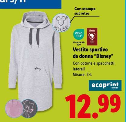 Vestito sportivo da donna 'Disney'