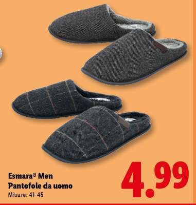Esmara® Men Pantofole da uomo