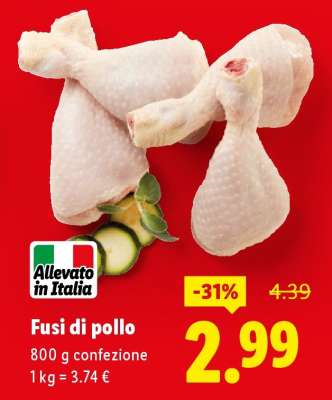 Fusi di pollo