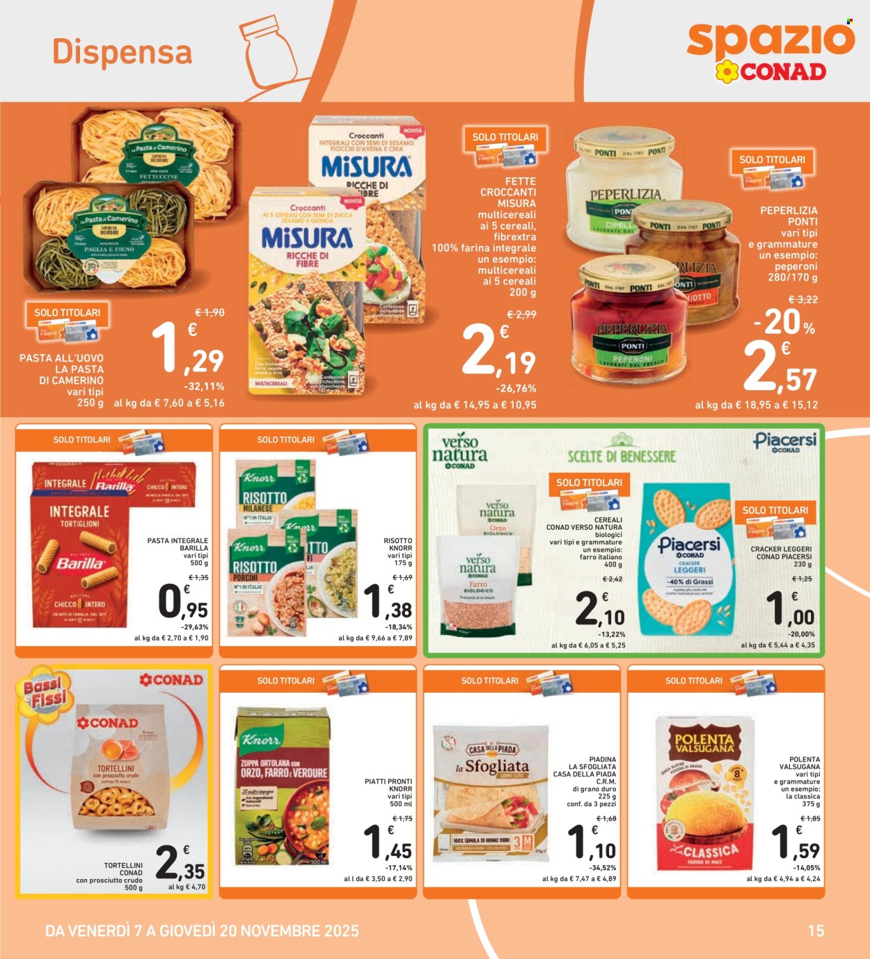 Volantino Spazio Conad - 7/11/2025 - 20/11/2025. Pagina 15