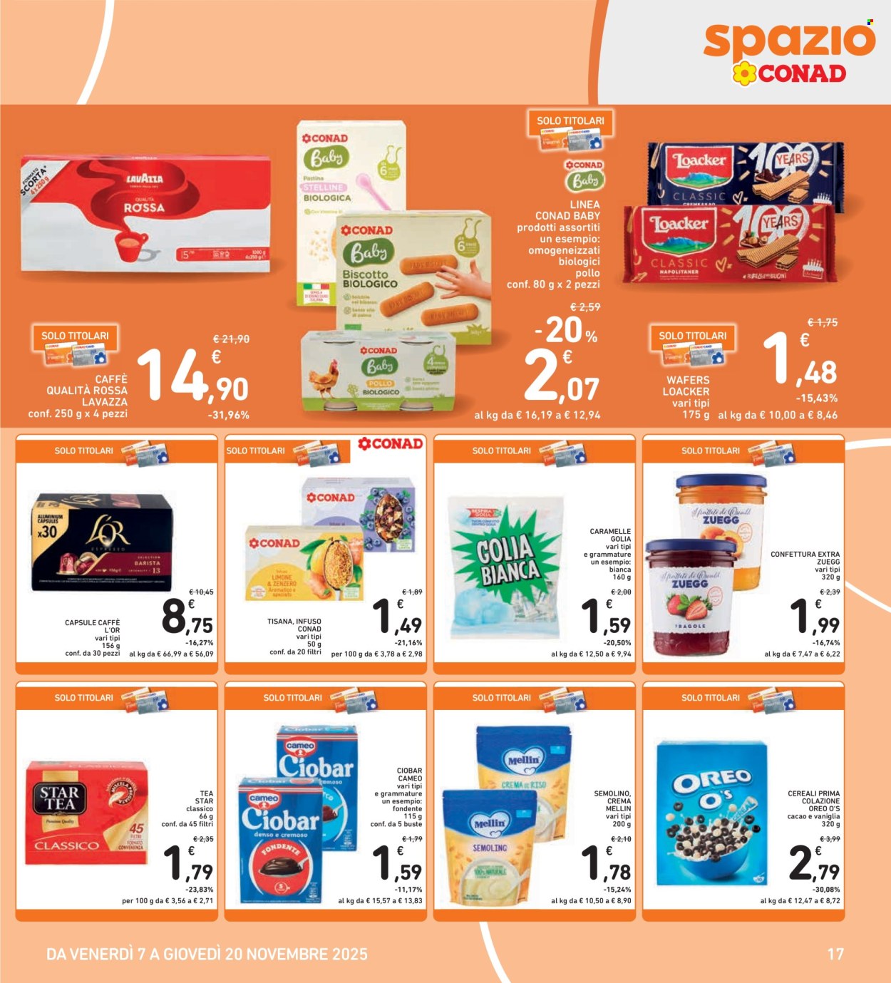Volantino Spazio Conad - 7/11/2025 - 20/11/2025. Pagina 17