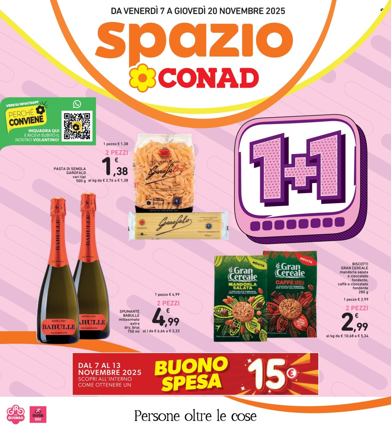 Volantino Spazio Conad - 7/11/2025 - 20/11/2025. Pagina 1