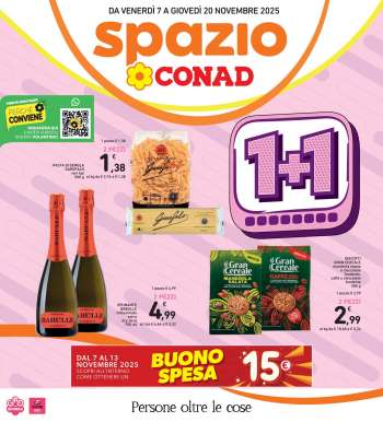 Volantino Spazio Conad - 7/11/2025 - 20/11/2025.