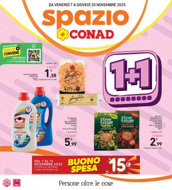 Volantino Spazio Conad - 7/11/2025 - 20/11/2025.