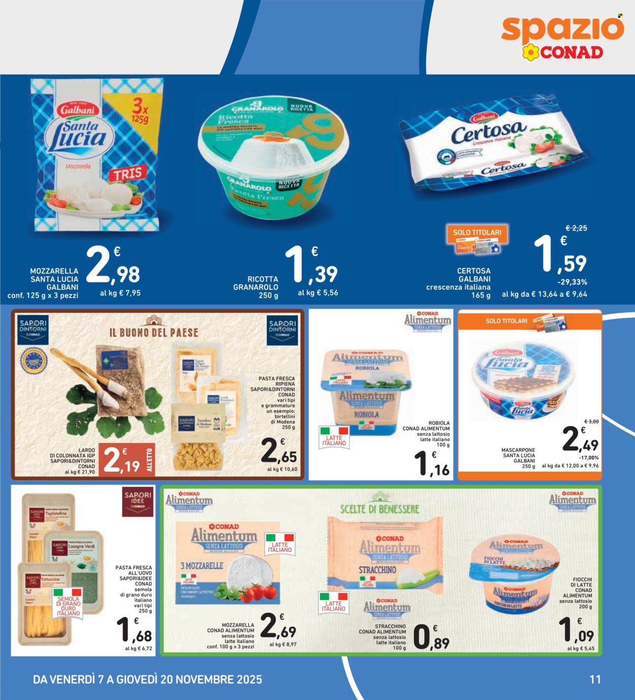 Volantino Spazio Conad - 7/11/2025 - 20/11/2025. Pagina 11