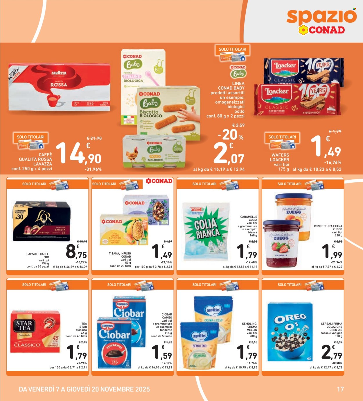 Volantino Spazio Conad - 7/11/2025 - 20/11/2025. Pagina 17