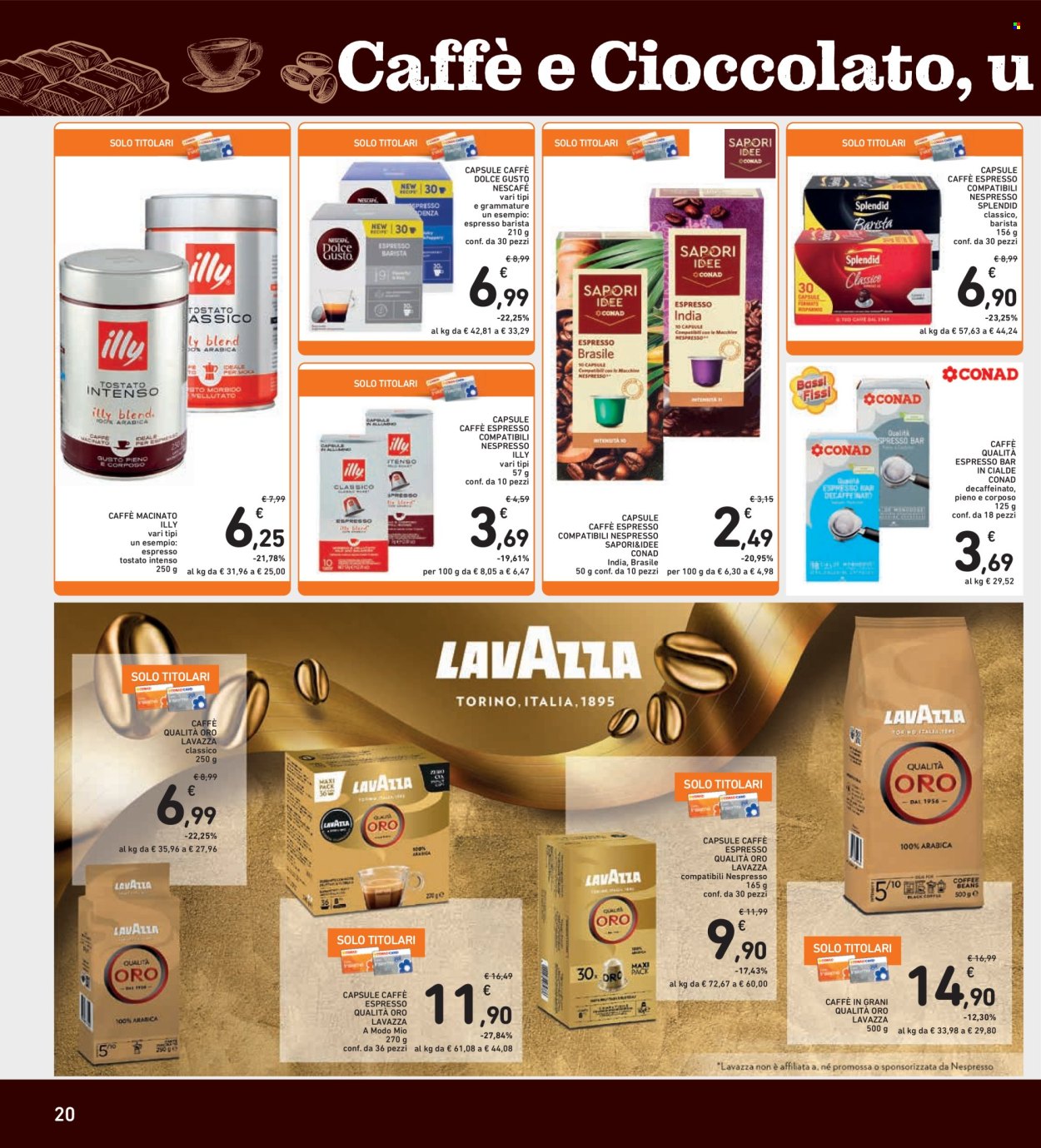 Volantino Spazio Conad - 7/11/2025 - 20/11/2025. Pagina 20