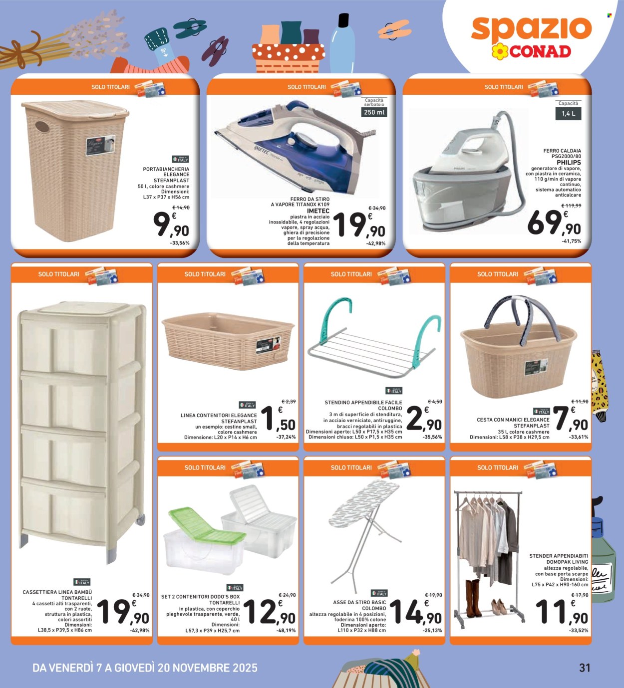 Volantino Spazio Conad - 7/11/2025 - 20/11/2025. Pagina 31