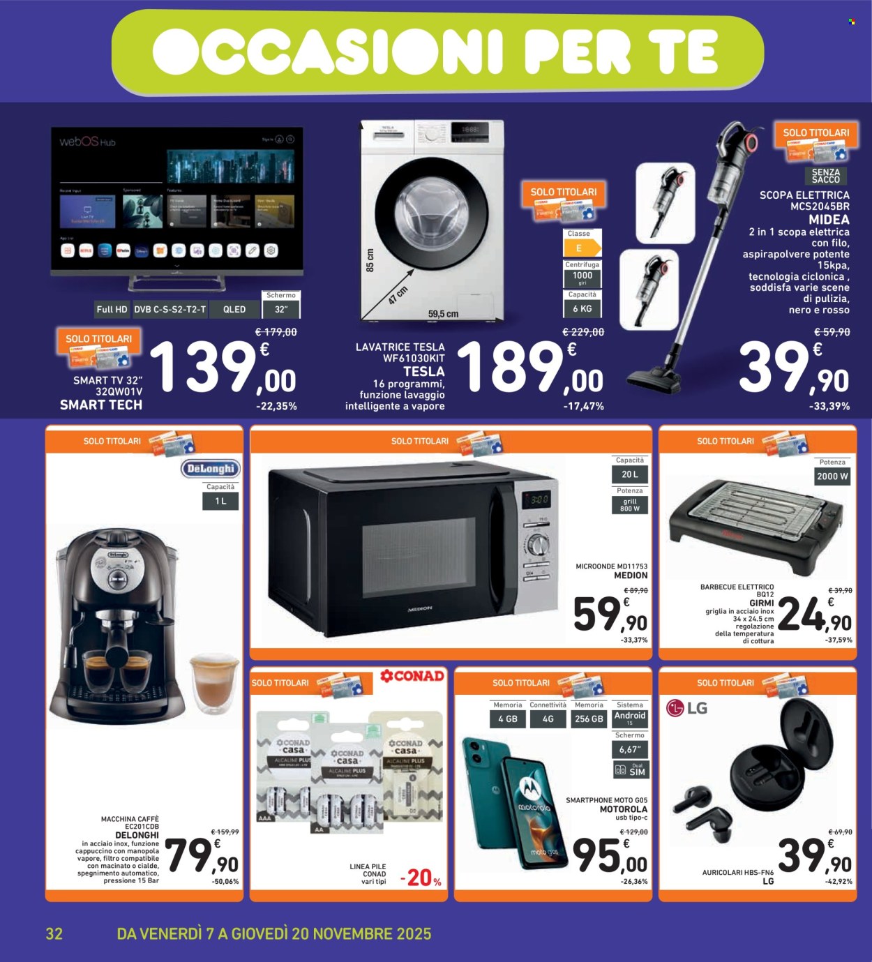 Volantino Spazio Conad - 7/11/2025 - 20/11/2025. Pagina 32
