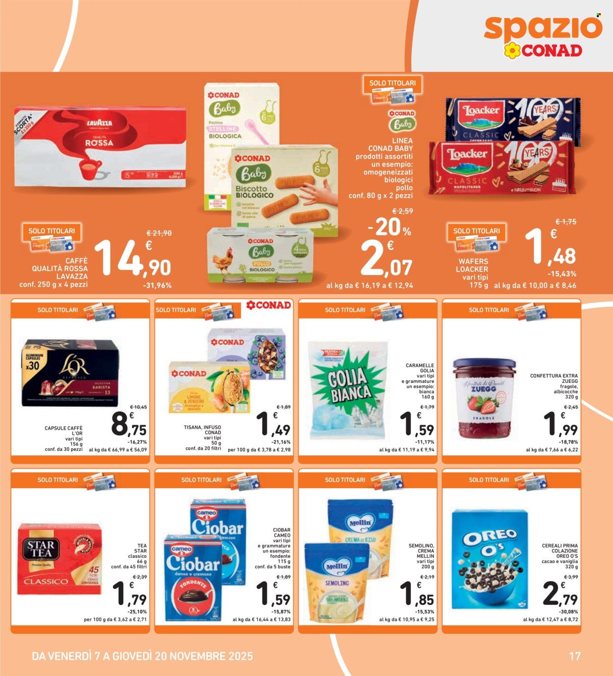 Volantino Spazio Conad - 7/11/2025 - 20/11/2025. Pagina 17
