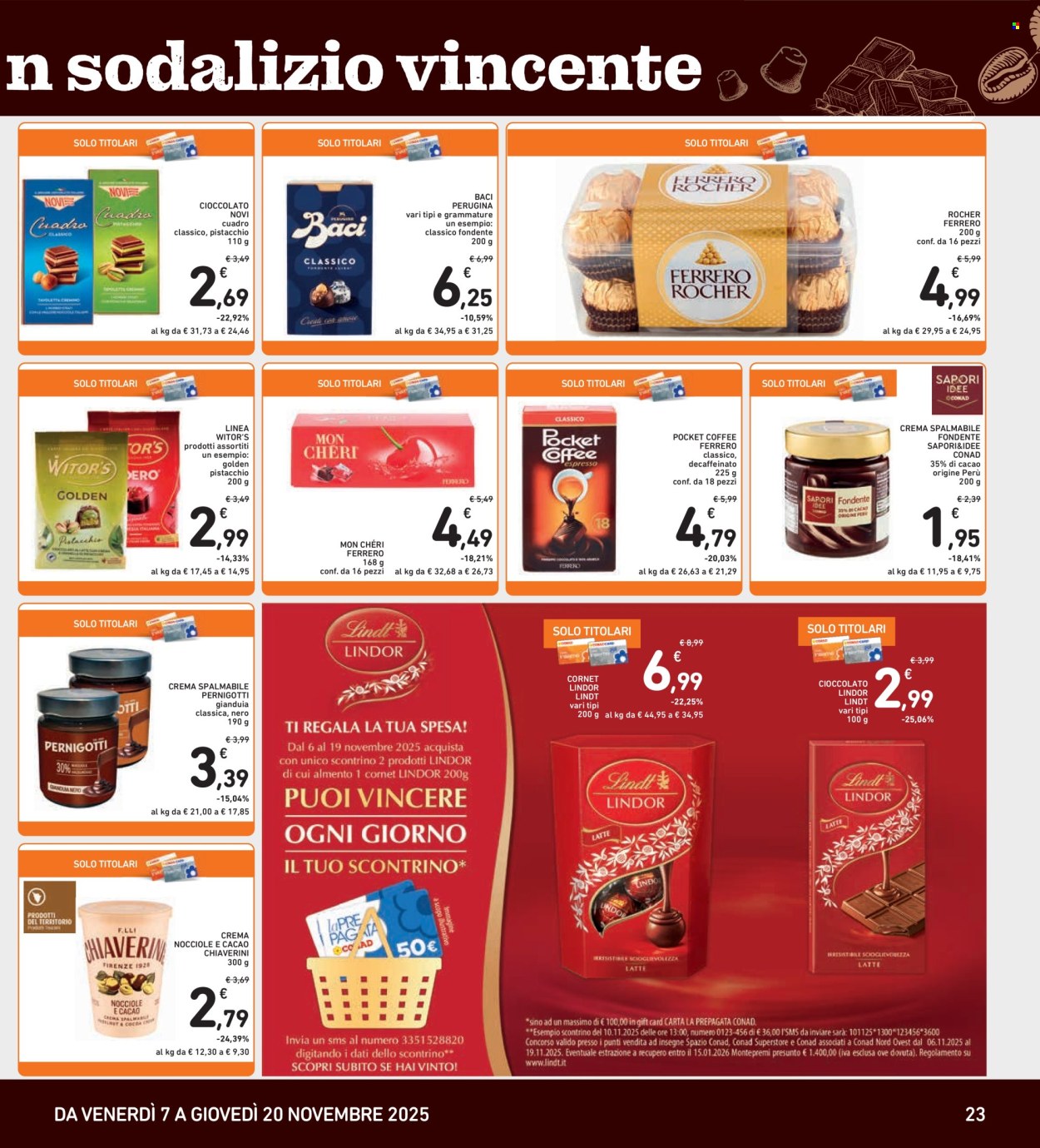 Volantino Spazio Conad - 7/11/2025 - 20/11/2025. Pagina 23
