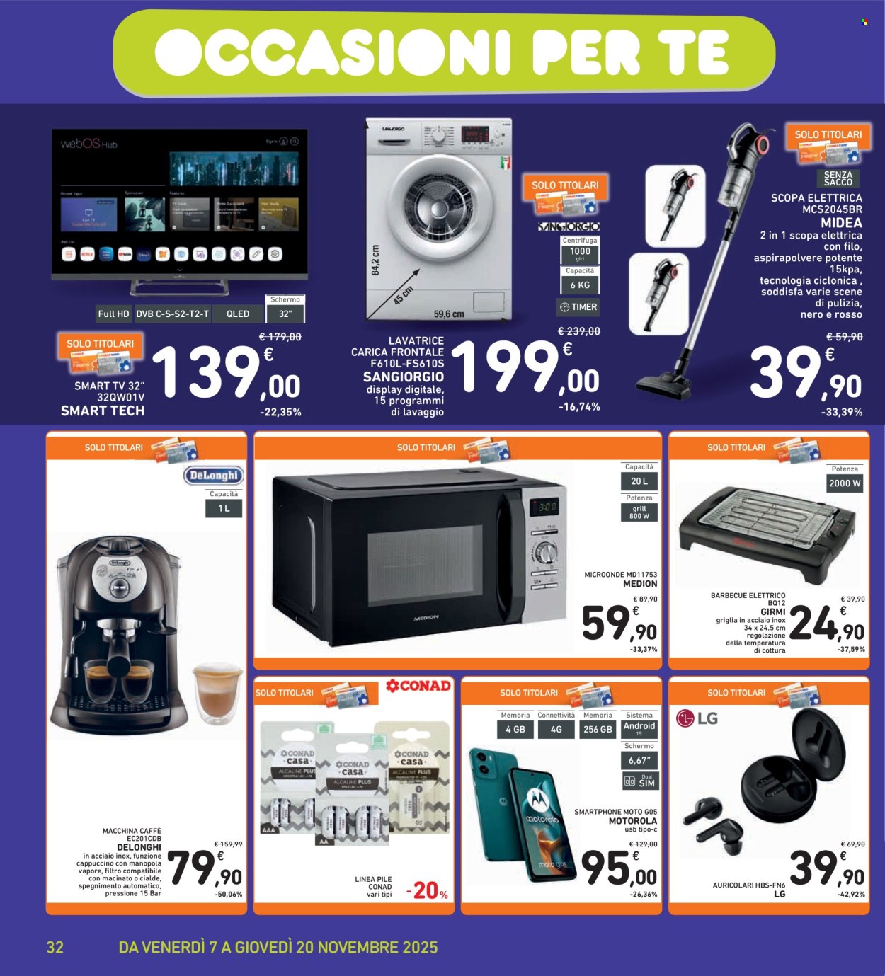 Volantino Spazio Conad - 7/11/2025 - 20/11/2025. Pagina 32