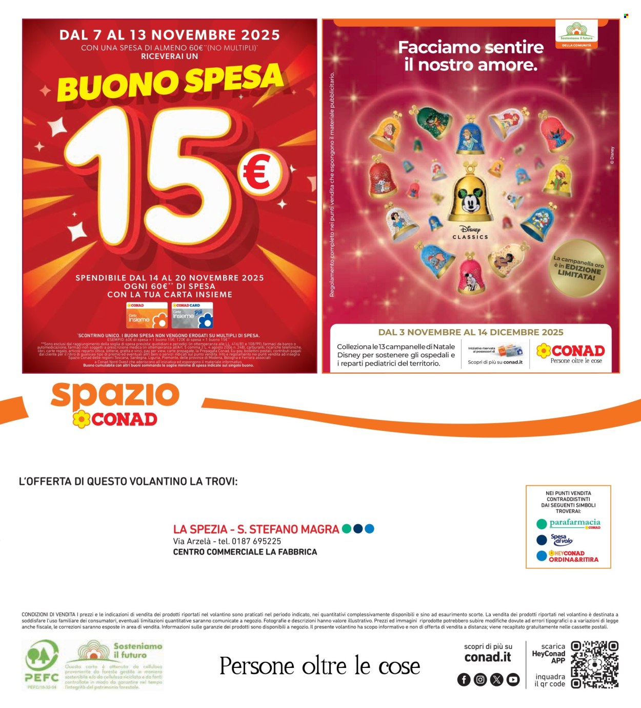 Volantino Spazio Conad - 7/11/2025 - 20/11/2025. Pagina 40