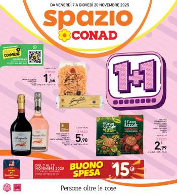 Volantino Spazio Conad - 7/11/2025 - 20/11/2025.
