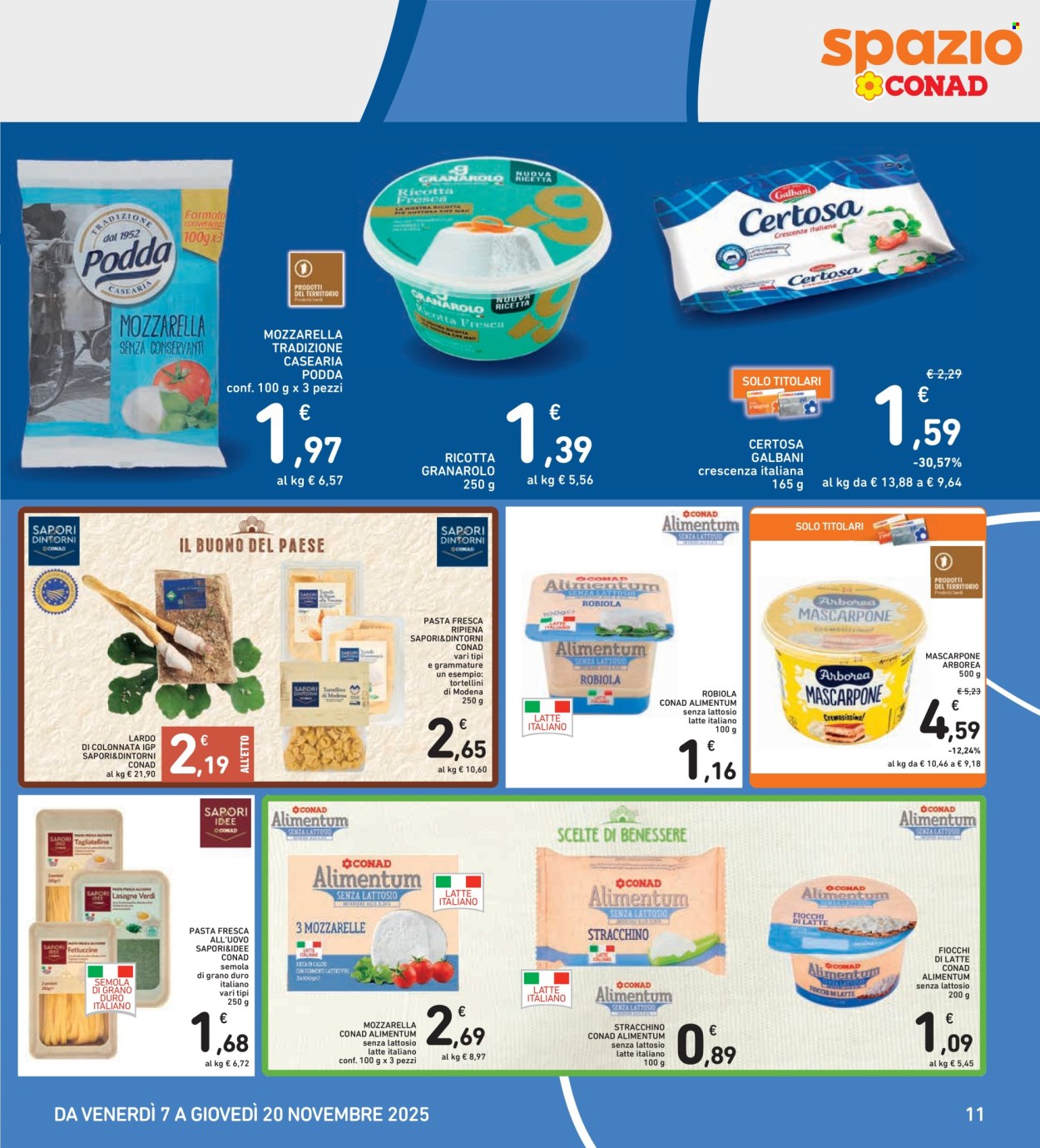 Volantino Spazio Conad - 7/11/2025 - 20/11/2025. Pagina 11