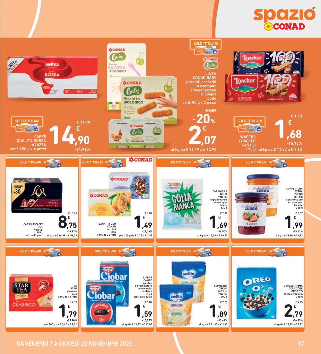 Volantino Spazio Conad - 7/11/2025 - 20/11/2025. Pagina 17