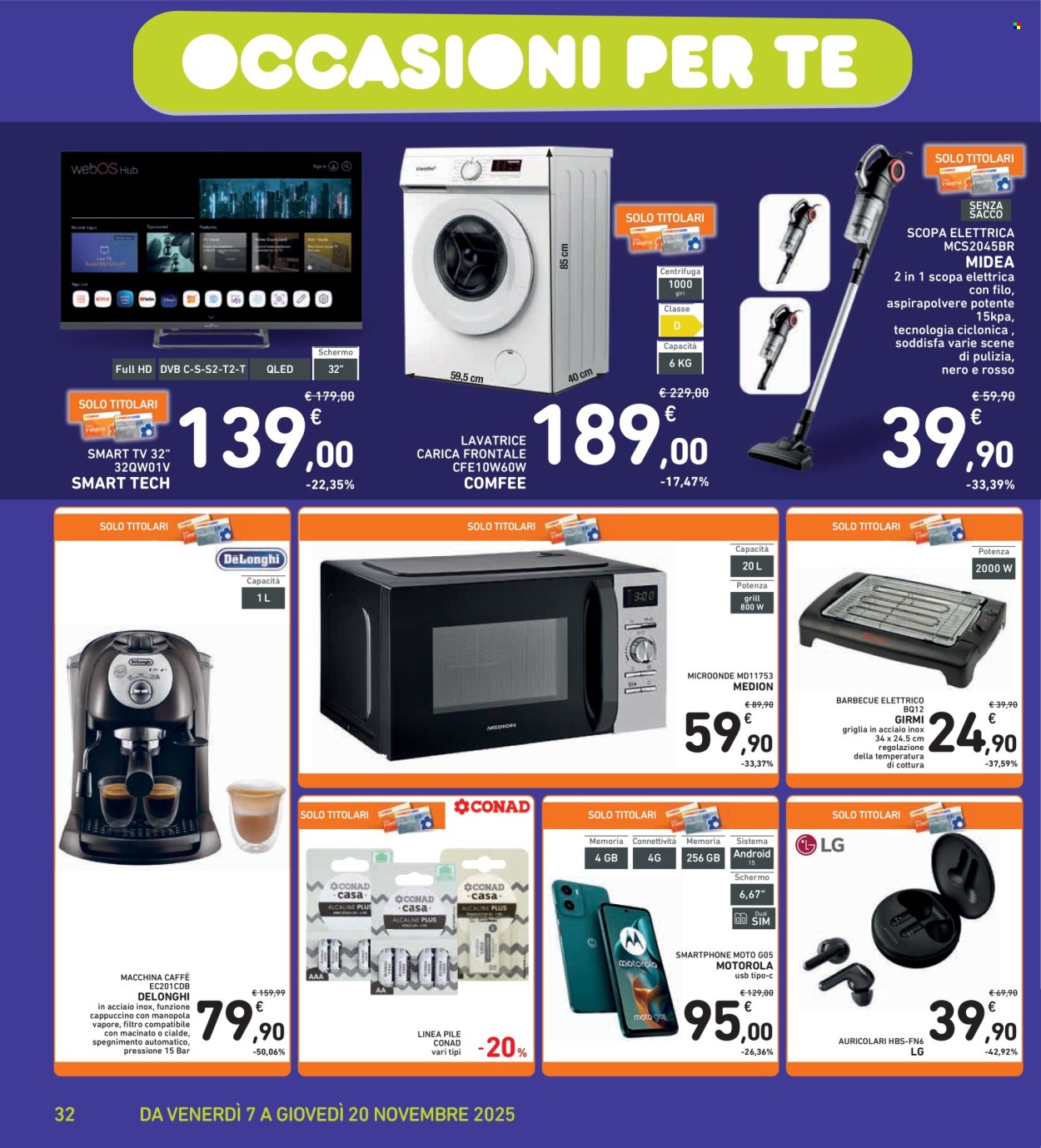 Volantino Spazio Conad - 7/11/2025 - 20/11/2025. Pagina 32