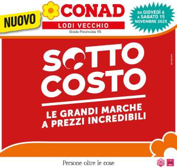 Volantino Conad - 6/11/2025 - 18/11/2025.