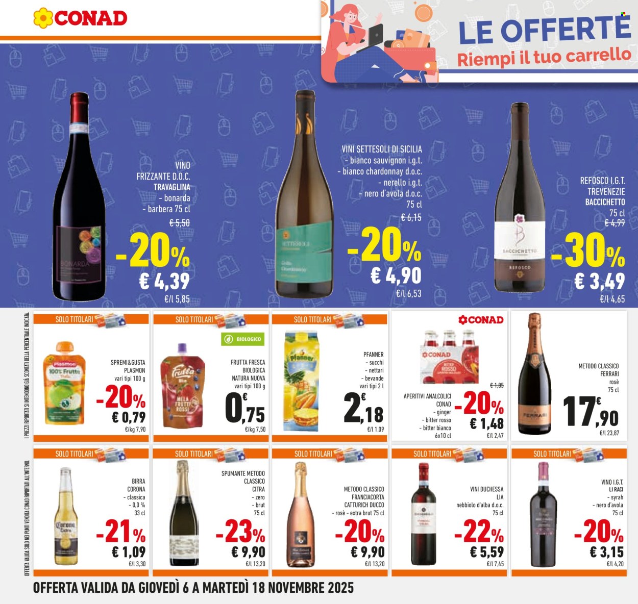 Volantino Conad - 6/11/2025 - 18/11/2025. Pagina 38