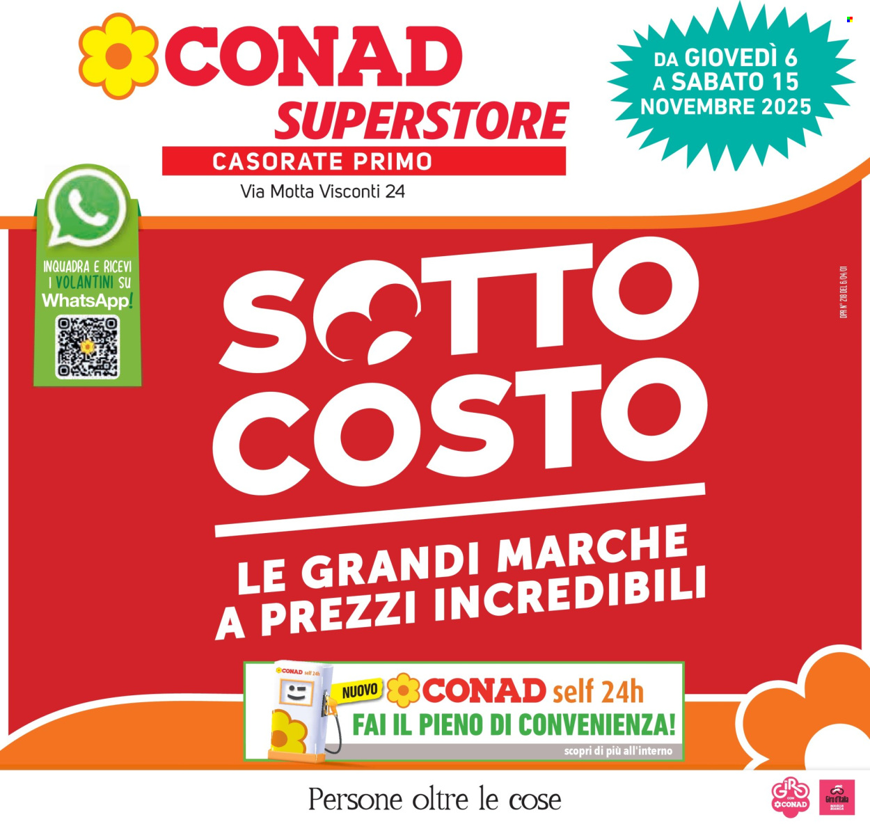 Volantino Conad Superstore - 6/11/2025 - 18/11/2025. Pagina 1