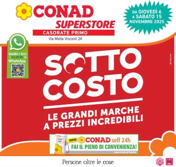 Volantino Conad Superstore - 6/11/2025 - 18/11/2025.