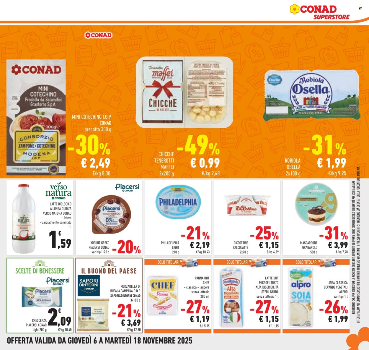 Volantino Conad Superstore - 6/11/2025 - 18/11/2025. Pagina 23