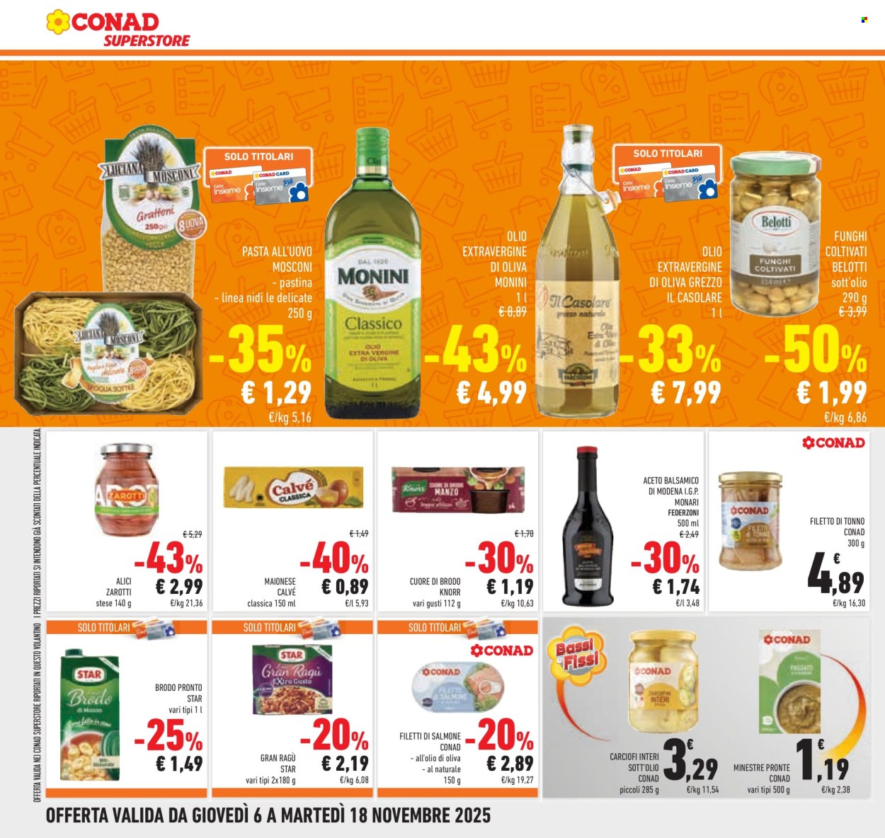 Volantino Conad Superstore - 6/11/2025 - 18/11/2025. Pagina 26