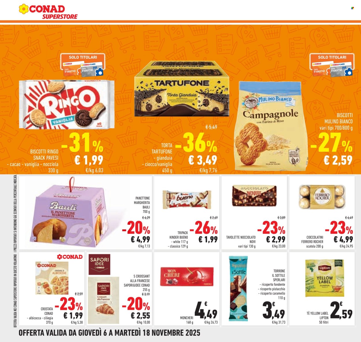 Volantino Conad Superstore - 6/11/2025 - 18/11/2025. Pagina 28