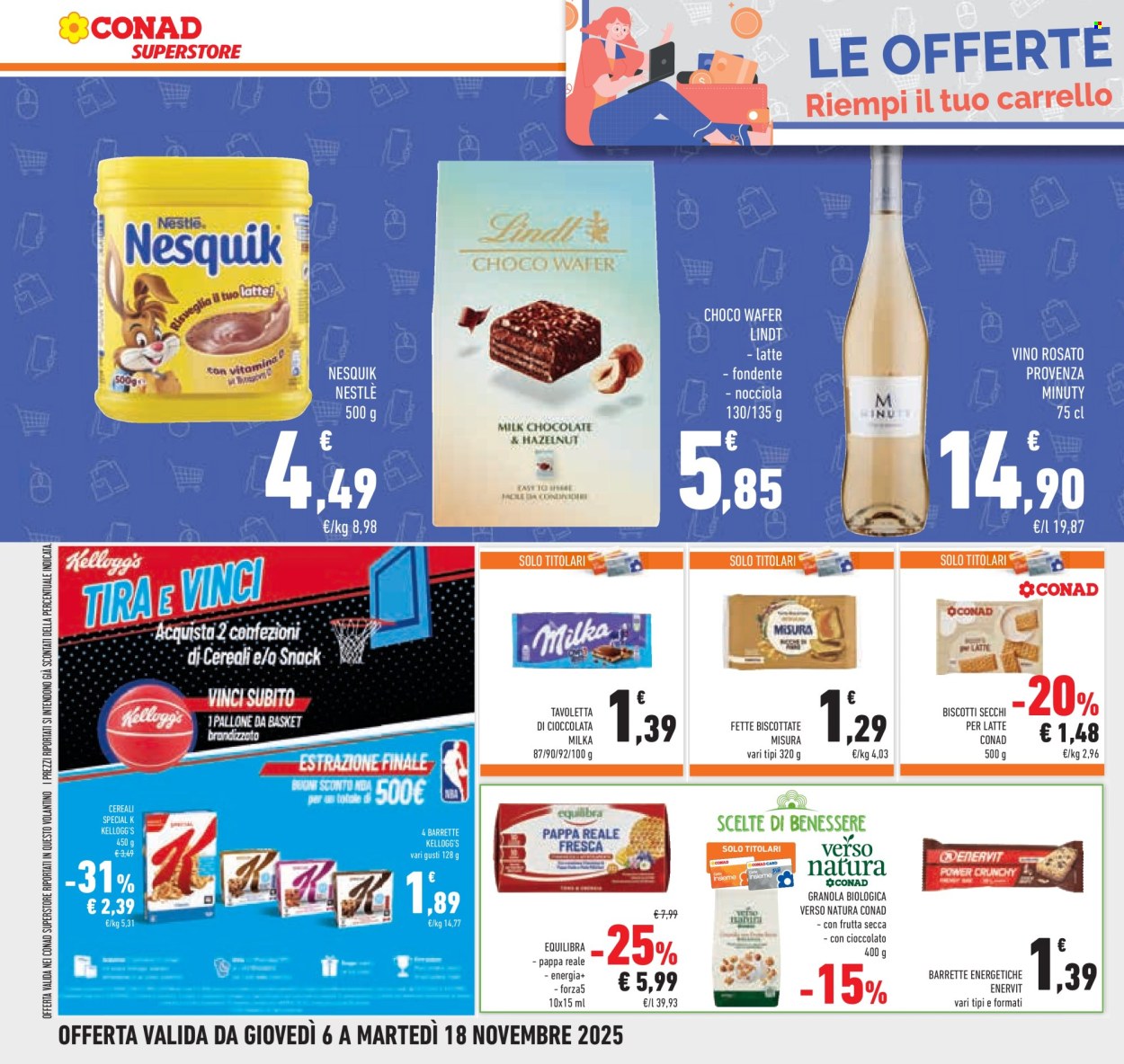 Volantino Conad Superstore - 6/11/2025 - 18/11/2025. Pagina 42