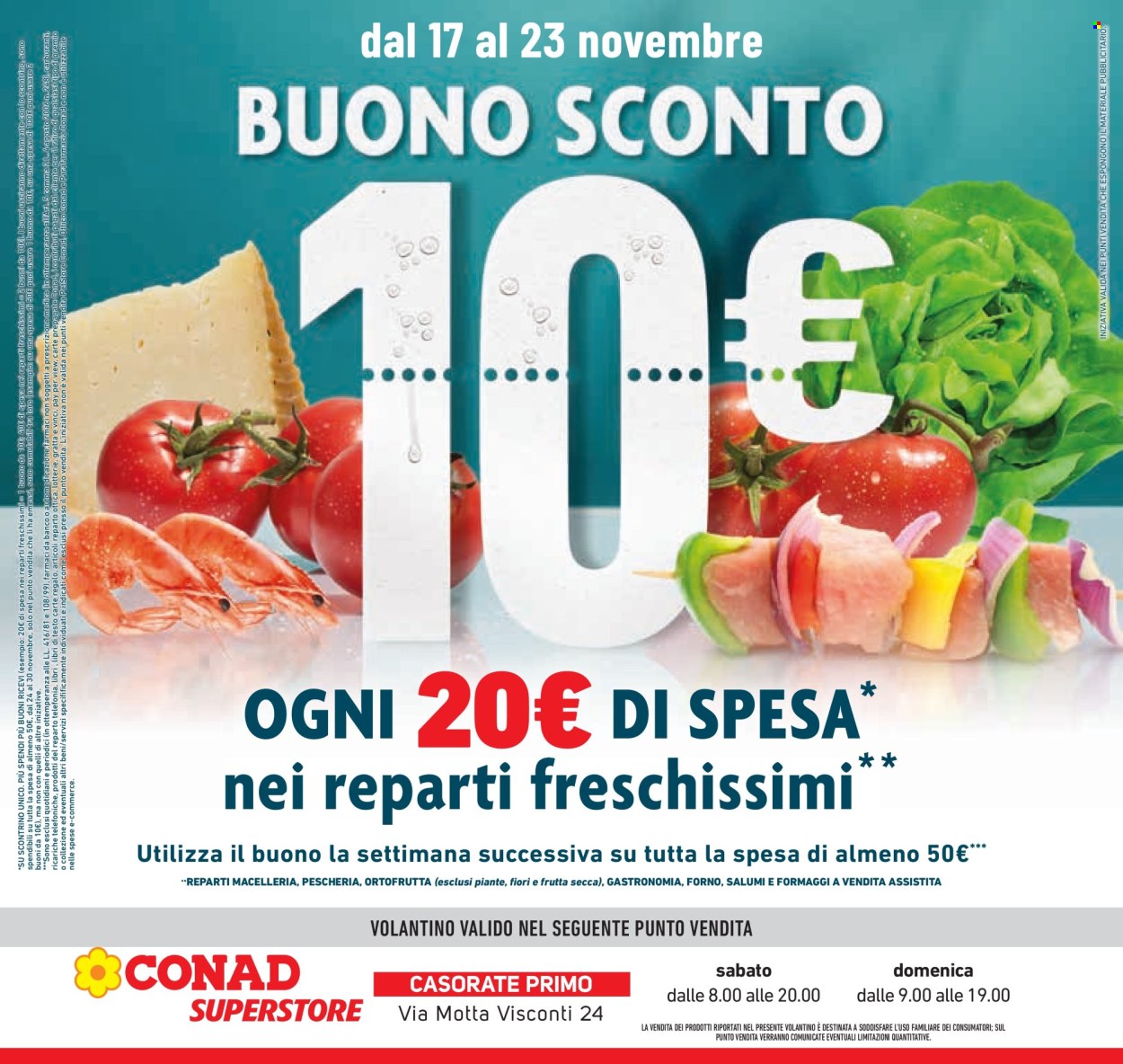 Volantino Conad Superstore - 6/11/2025 - 18/11/2025. Pagina 50