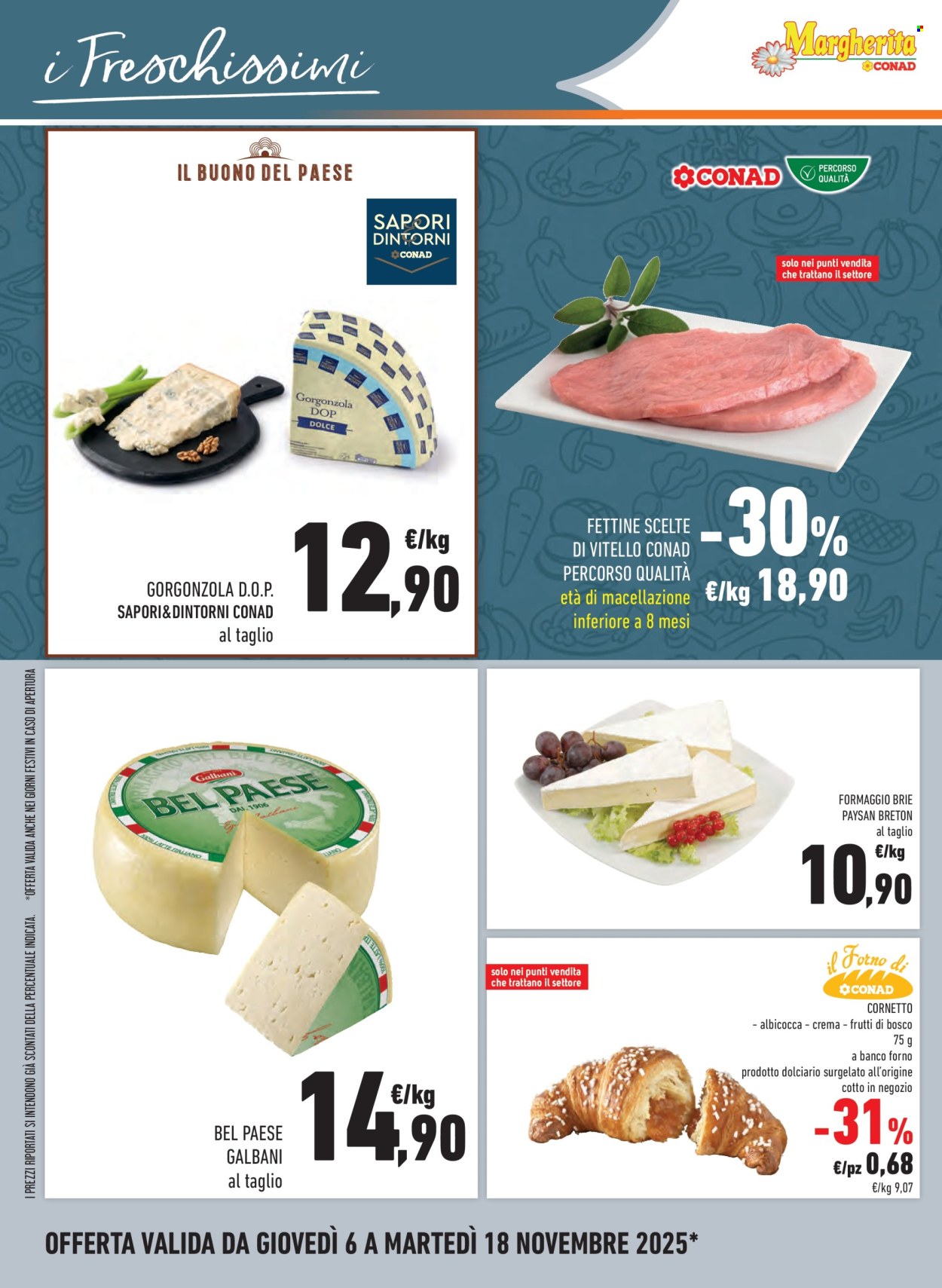 Volantino Margherita Conad - 6/11/2025 - 18/11/2025. Pagina 14