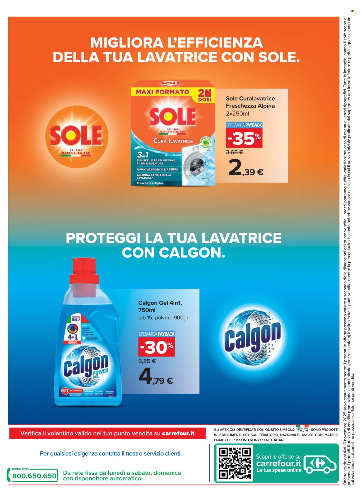 Volantino Carrefour - 4/11/2025 - 16/11/2025. Pagina 2
