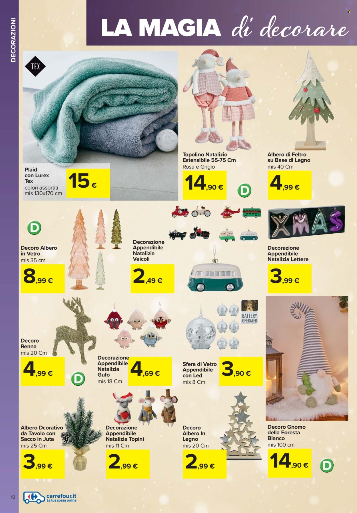 Volantino Carrefour - 3/11/2025 - 24/12/2025. Pagina 10