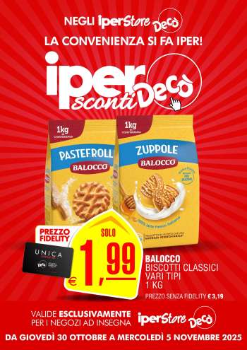 Volantino Deco - 30/10/2025 - 5/11/2025.