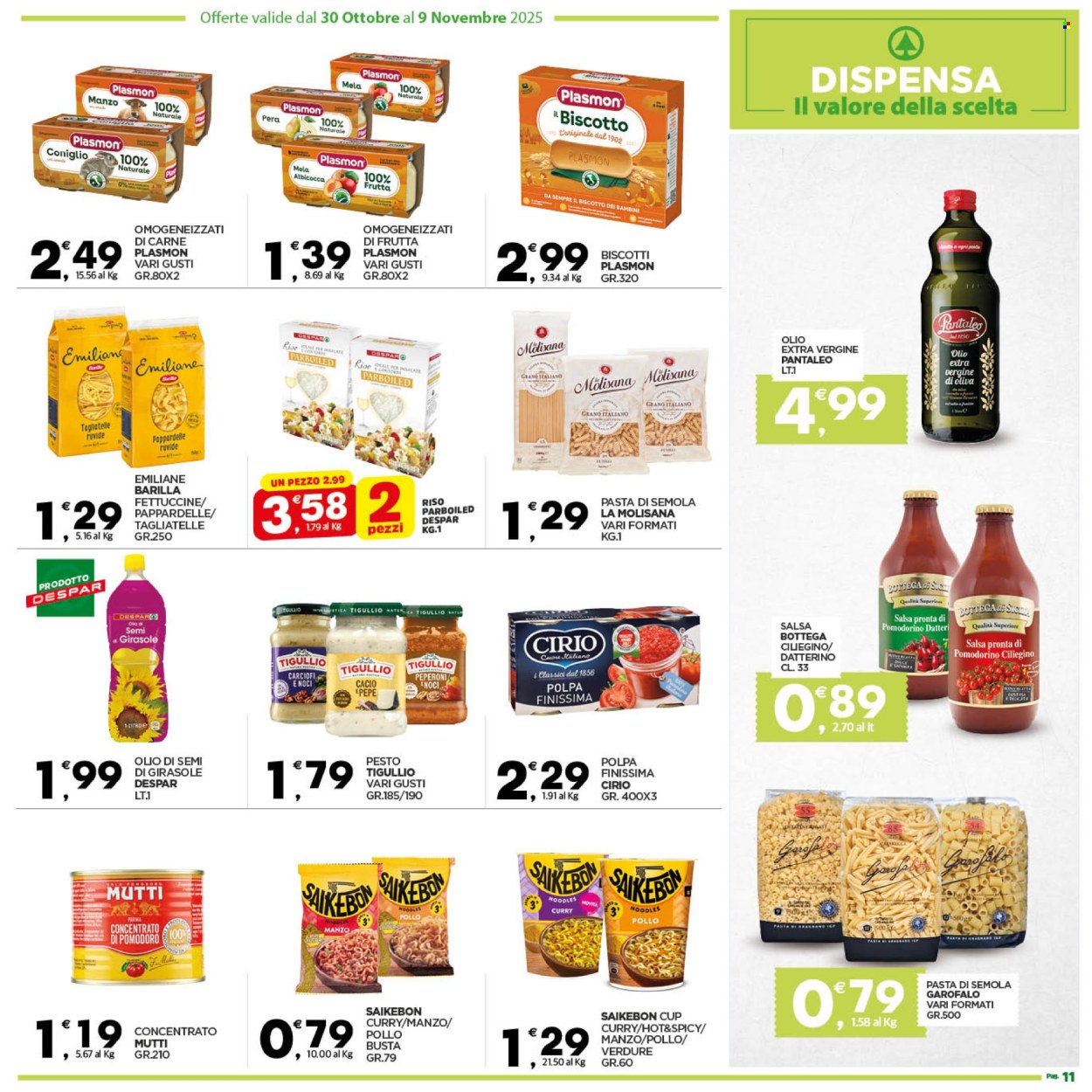Volantino Despar - 30/10/2025 - 9/11/2025. Pagina 11