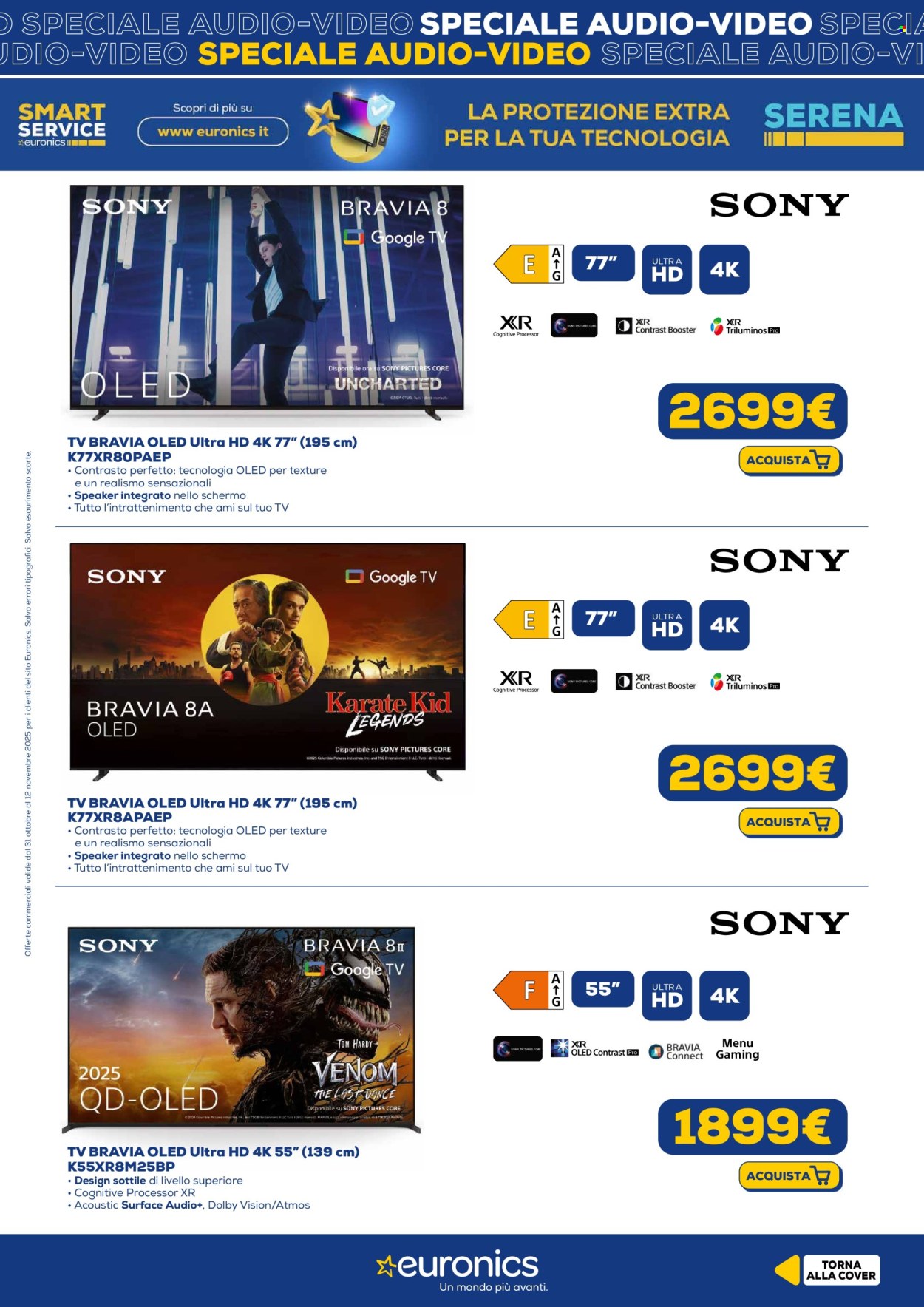 Volantino Euronics - 31/10/2025 - 12/11/2025. Pagina 6