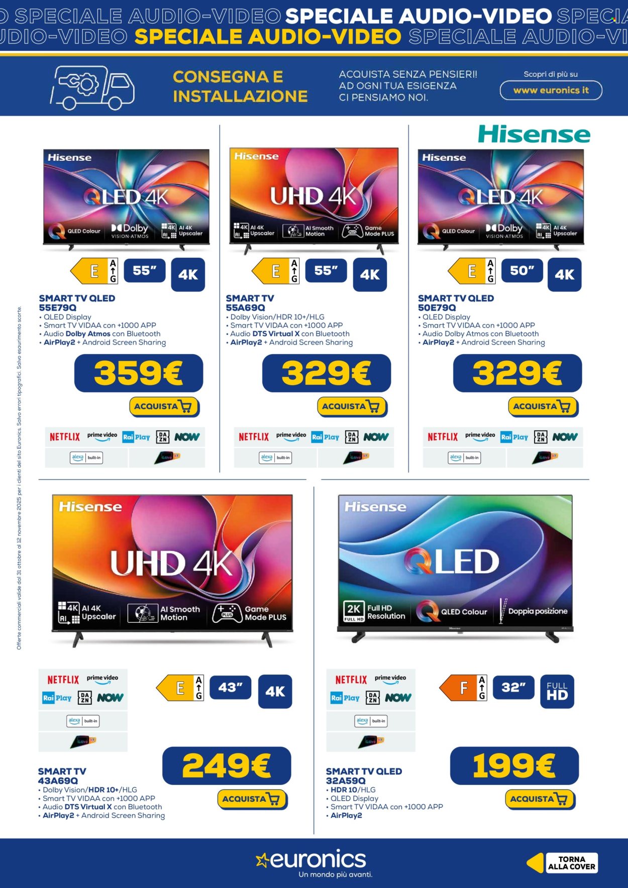 Volantino Euronics - 31/10/2025 - 12/11/2025. Pagina 13