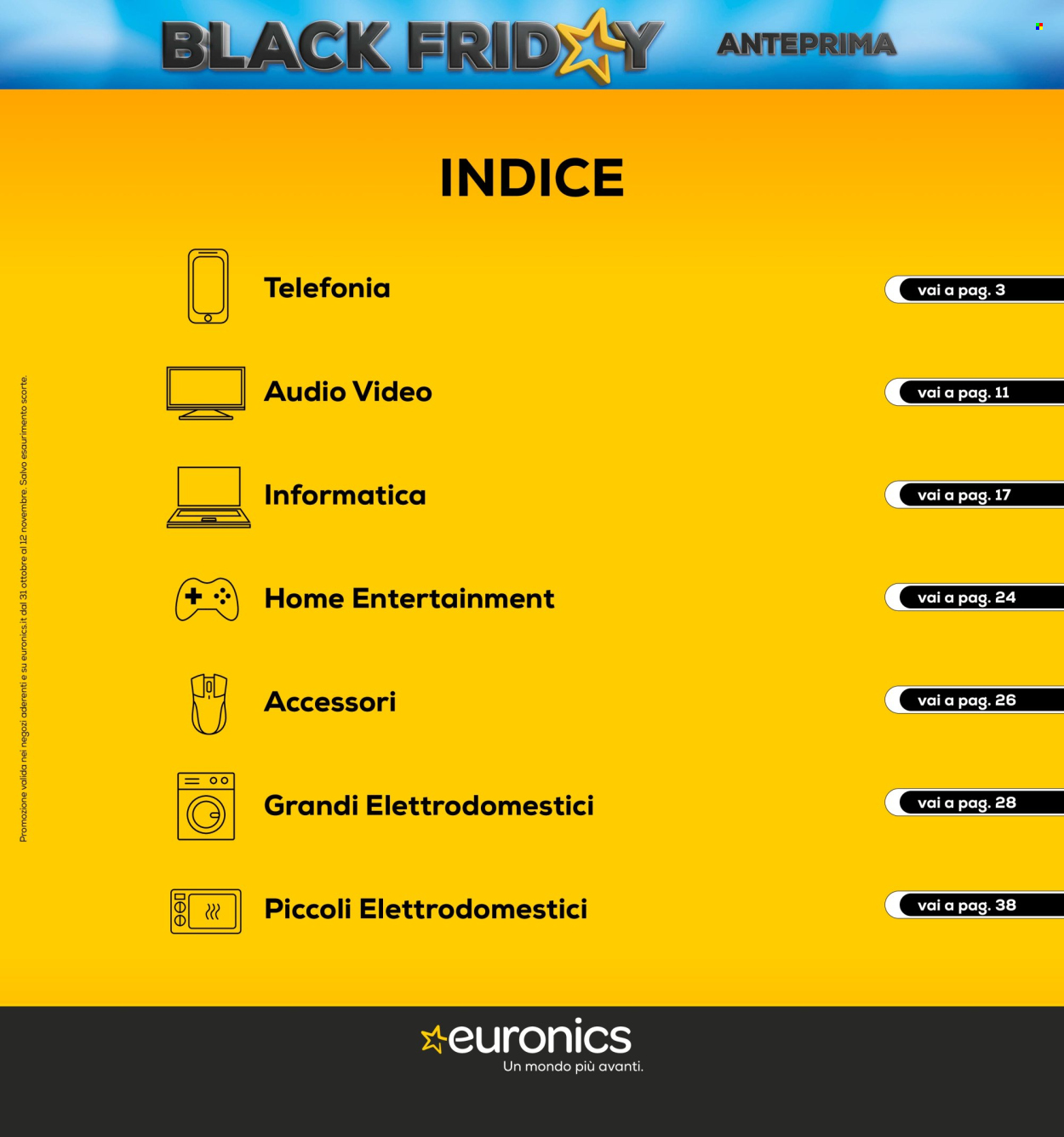 Volantino Euronics - 31/10/2025 - 12/11/2025. Pagina 2
