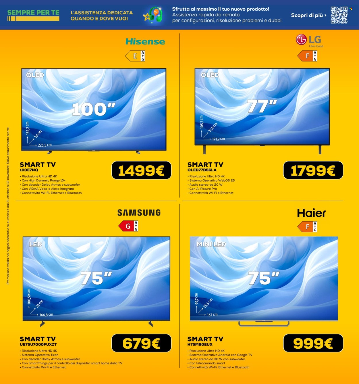 Volantino Euronics - 31/10/2025 - 12/11/2025. Pagina 10