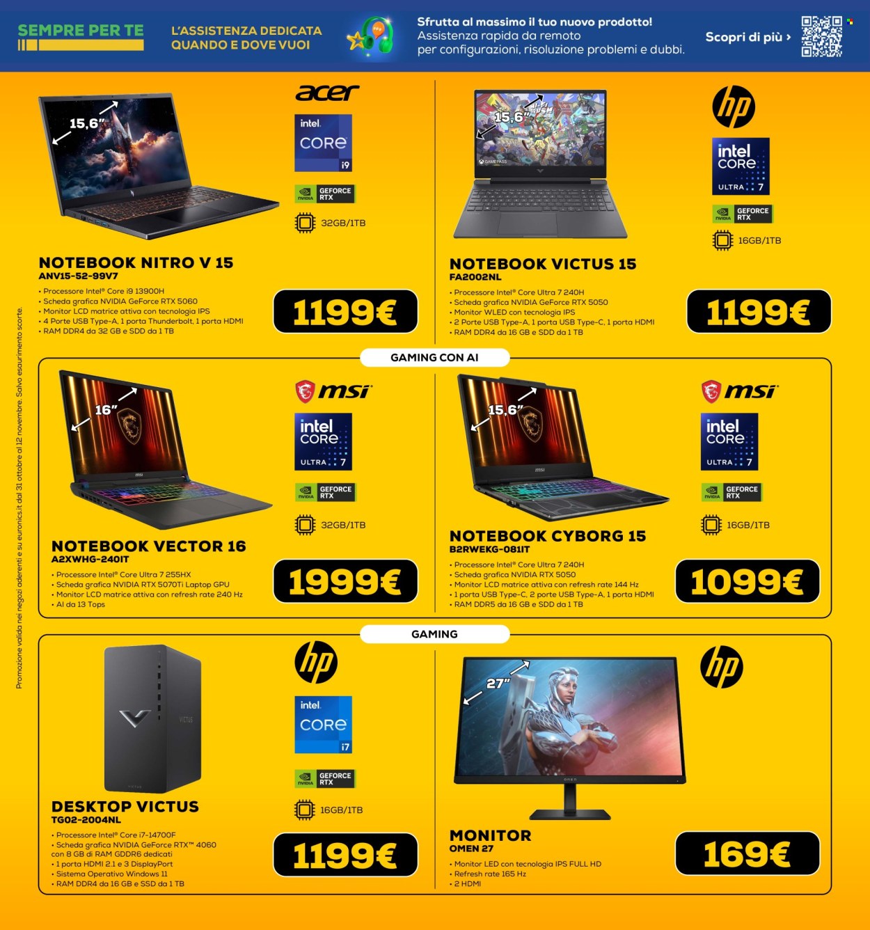 Volantino Euronics - 31/10/2025 - 12/11/2025. Pagina 19
