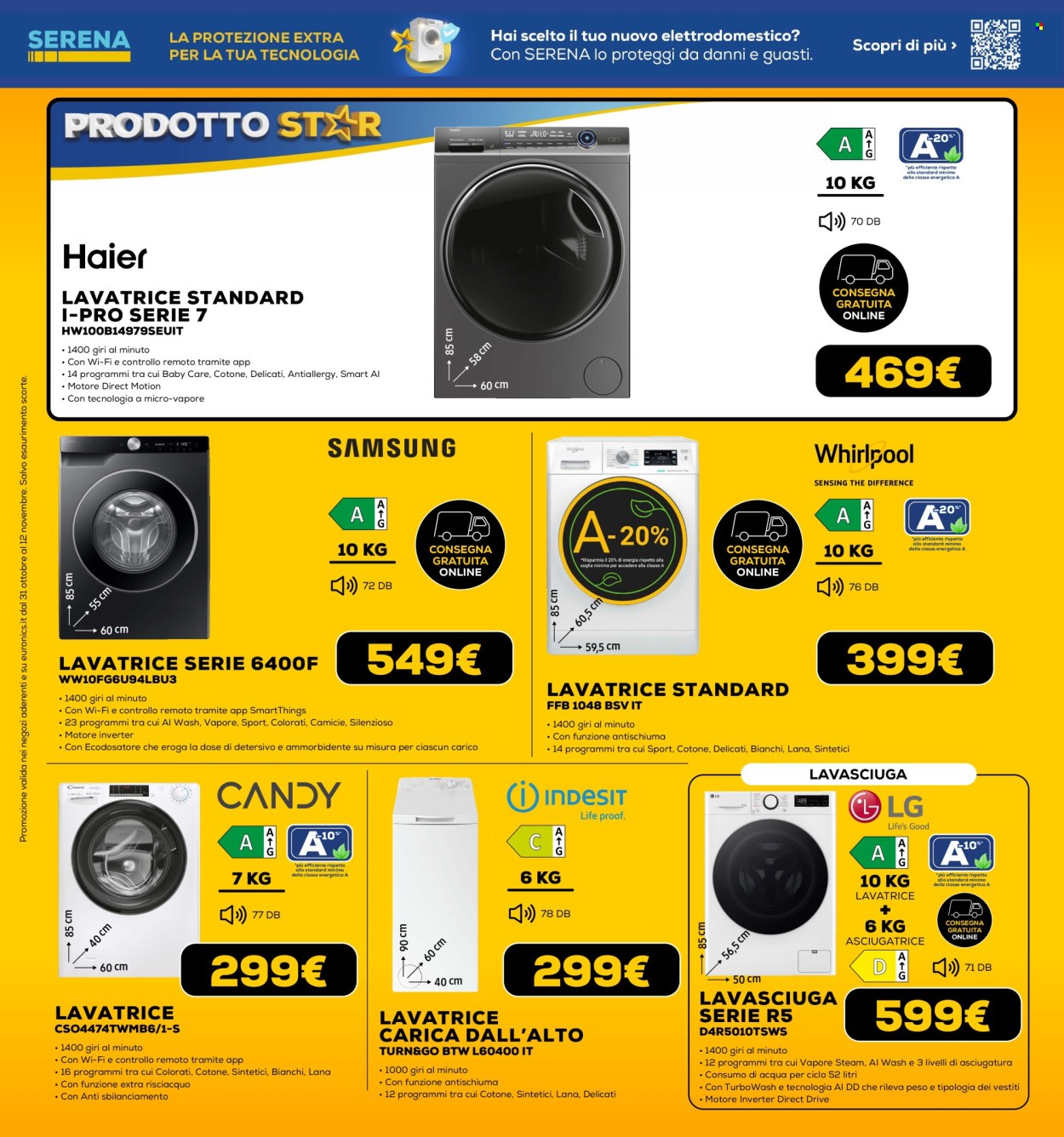 Volantino Euronics - 31/10/2025 - 12/11/2025. Pagina 31