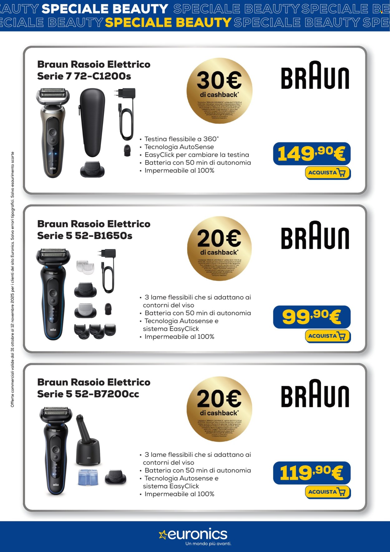 Volantino Euronics - 31/10/2025 - 12/11/2025. Pagina 3