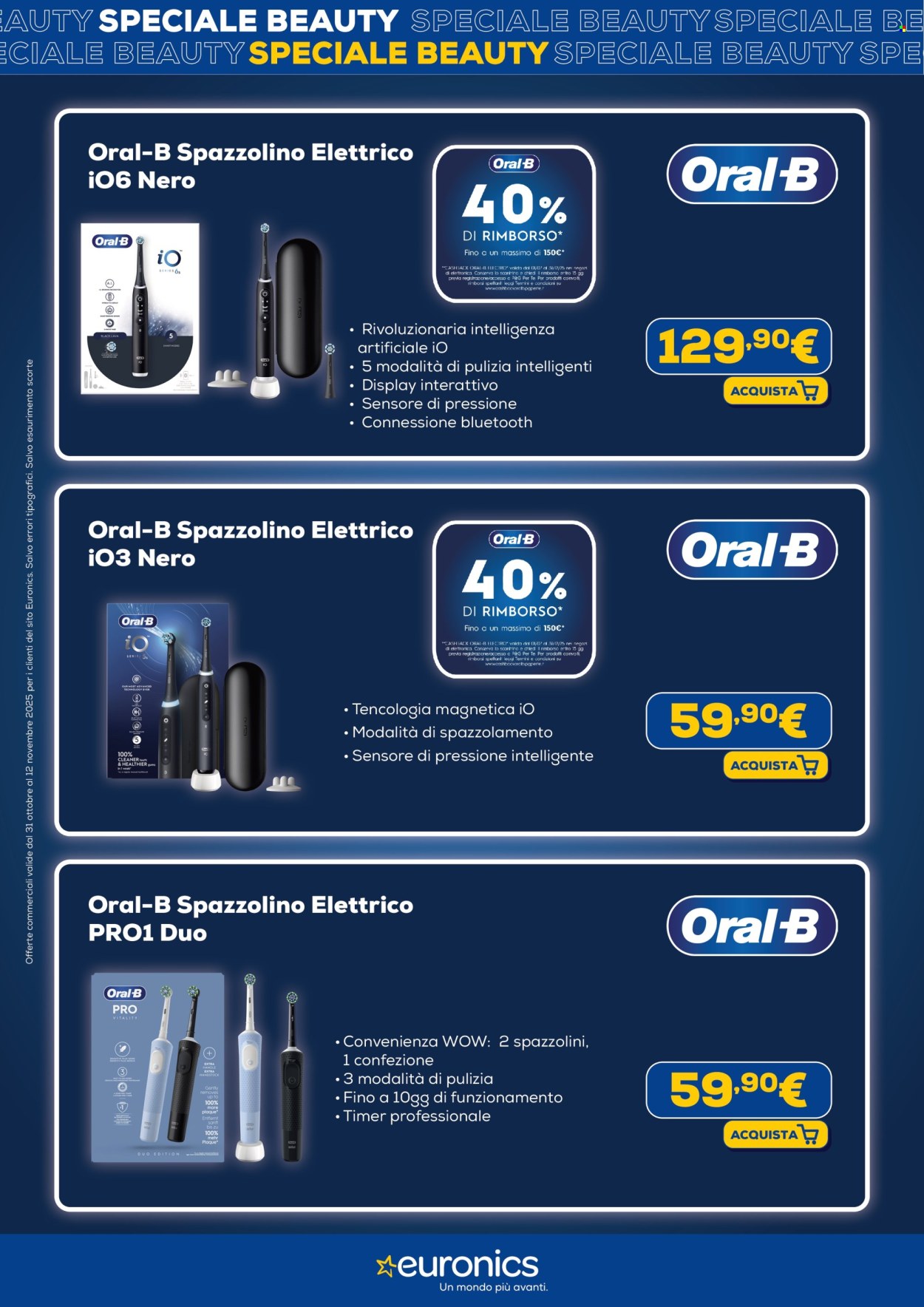 Volantino Euronics - 31/10/2025 - 12/11/2025. Pagina 9