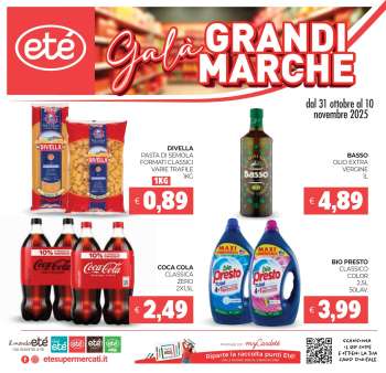 Volantino Eté - 31/10/2025 - 10/11/2025.