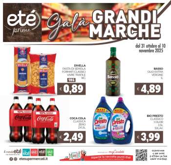 Volantino Eté - 31/10/2025 - 10/11/2025.