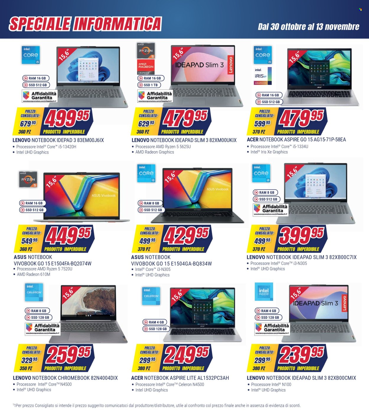 Volantino Trony - 30/10/2025 - 24/11/2025. Pagina 35